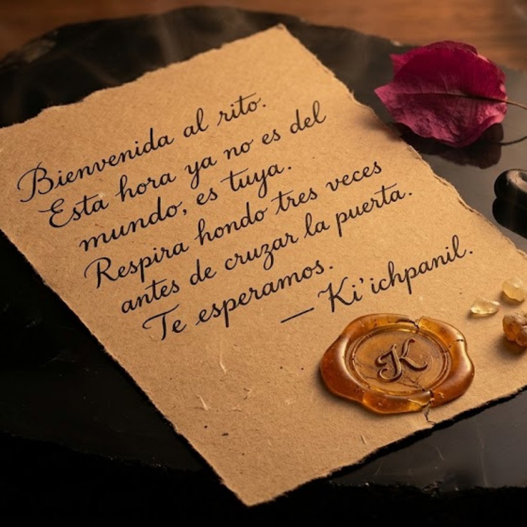 Carta de bienvenida Ki'ichpanil
